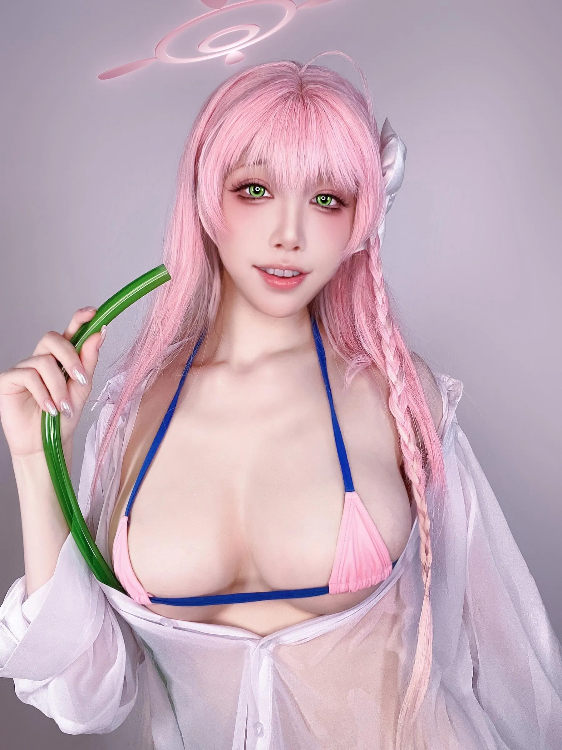 水淼aqua – NO.154 Fantia 2023年08月套图3套-[2023-08-30]浦和❀水着 [20P]插图4